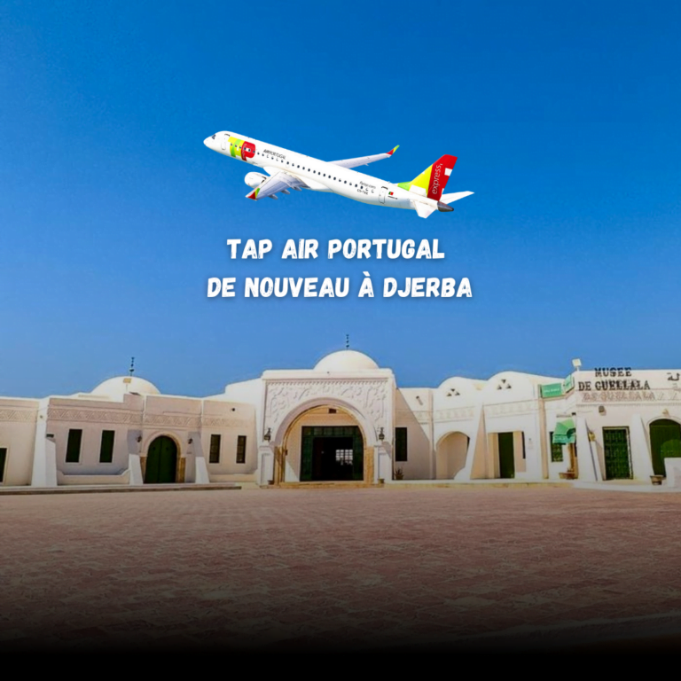 Premier vol de la saison opéré par TAP Air Portugal vers Djerba