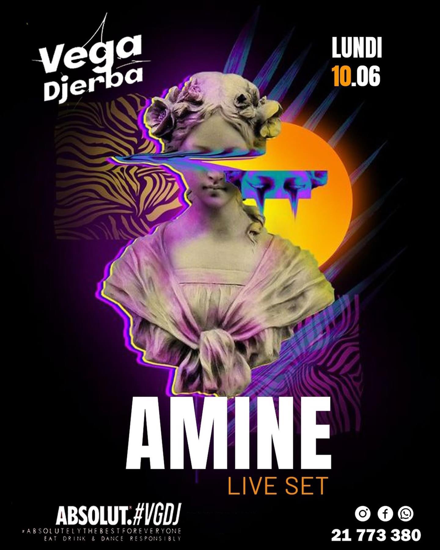 Véga Lounge Djerba : Dj Amine