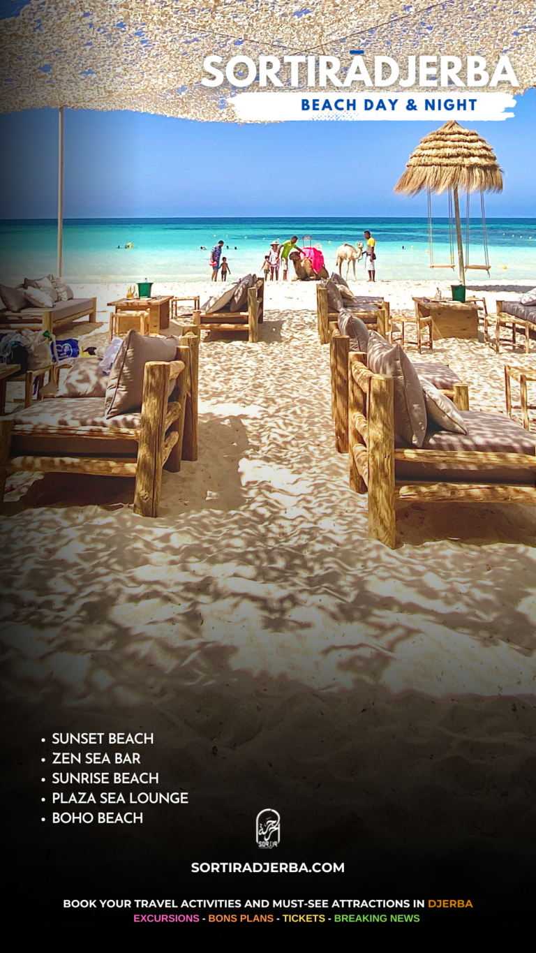 Beach Day & Night in Djerba Summer 2025