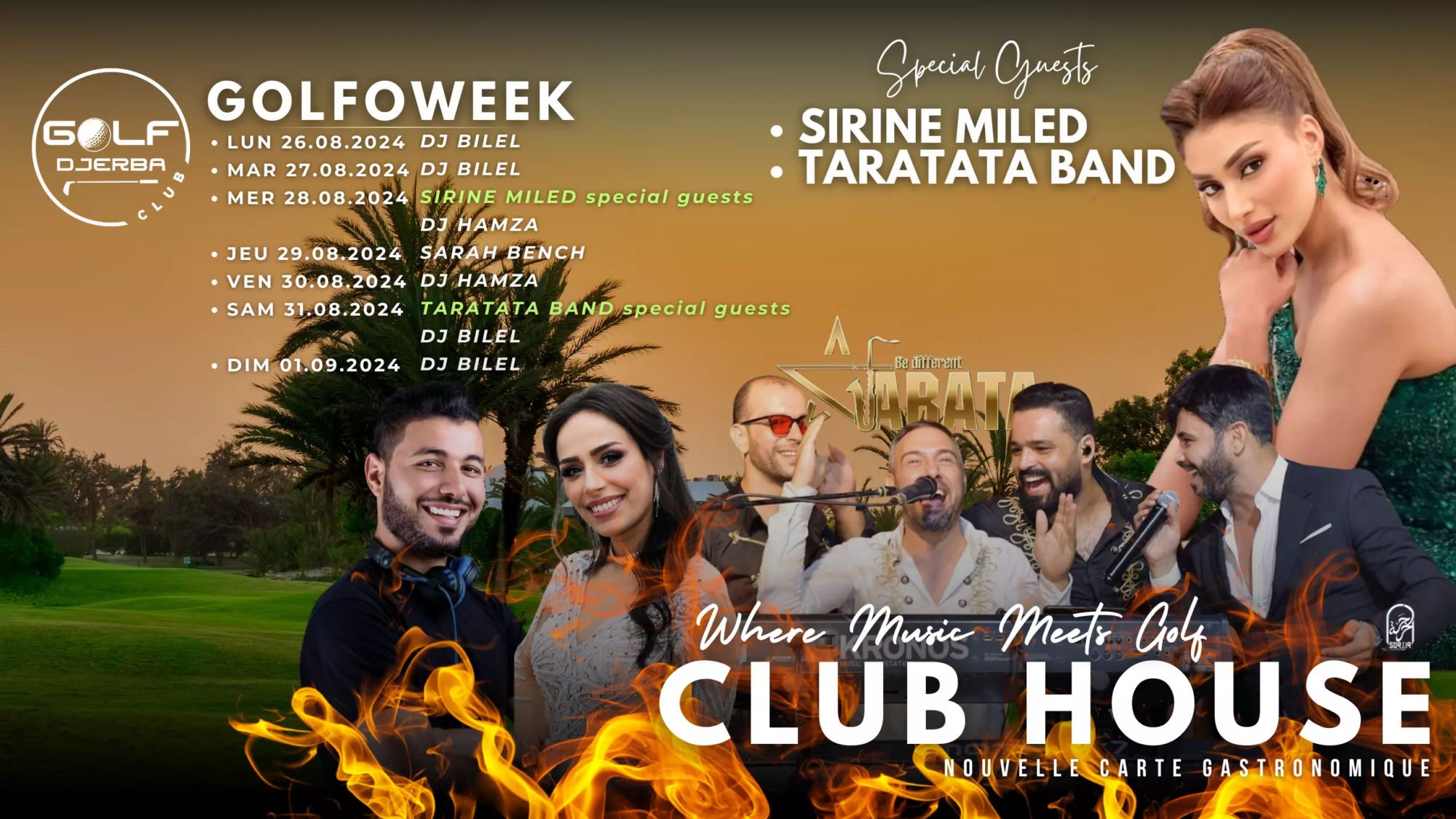 couverture golf