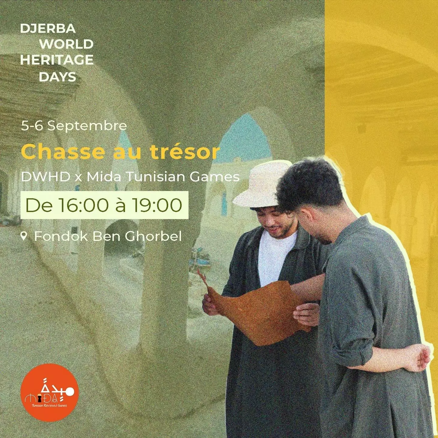 Djerba World Heritage Days 2024 - chasse au trésor sortiradjerba