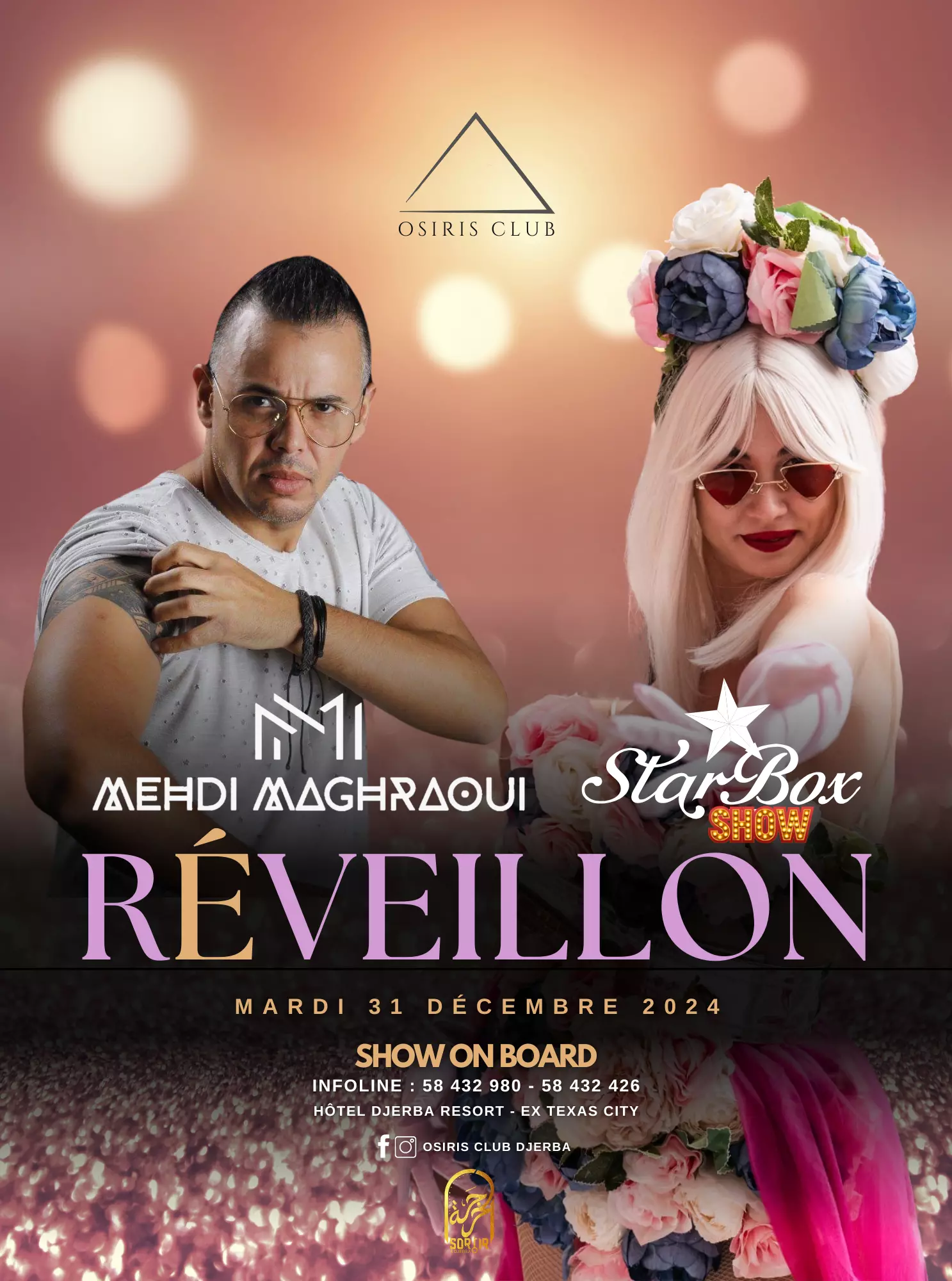 Le Réveillon de la Saint Sylvestre à l'Osiris Club Djerba