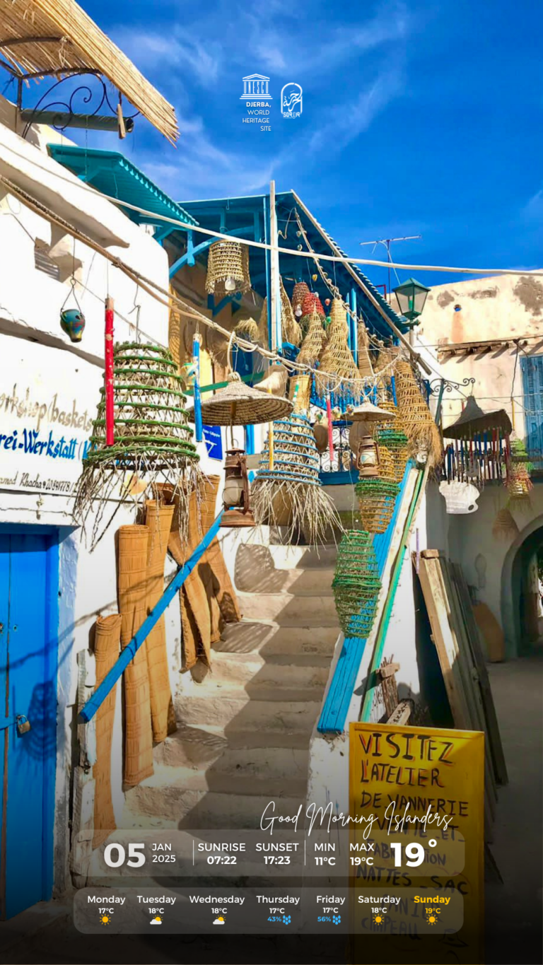 Météo Djerba 05.01.2025