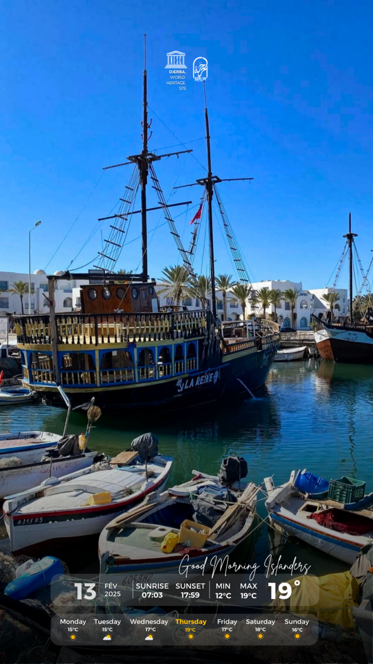 Météo Djerba 13.02.2025