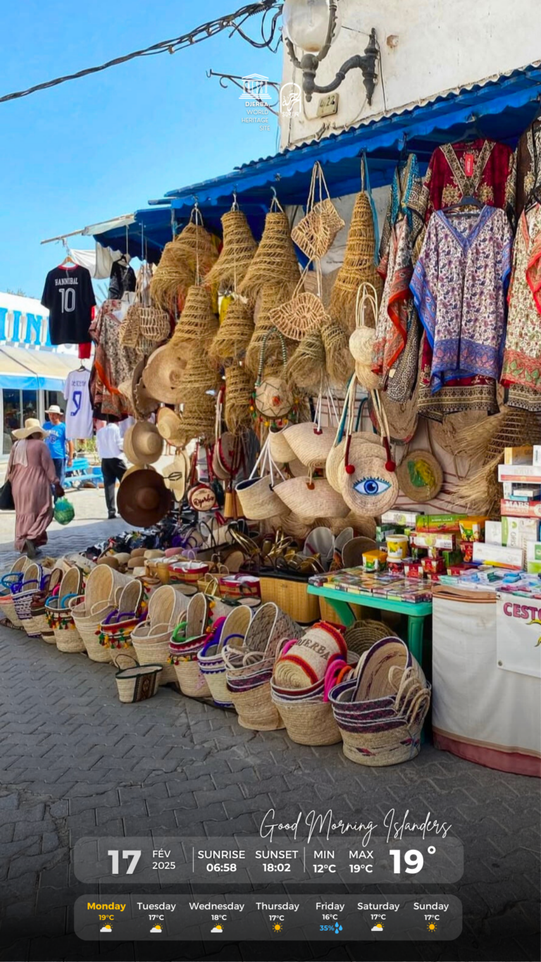Météo Djerba 17.02.2025
