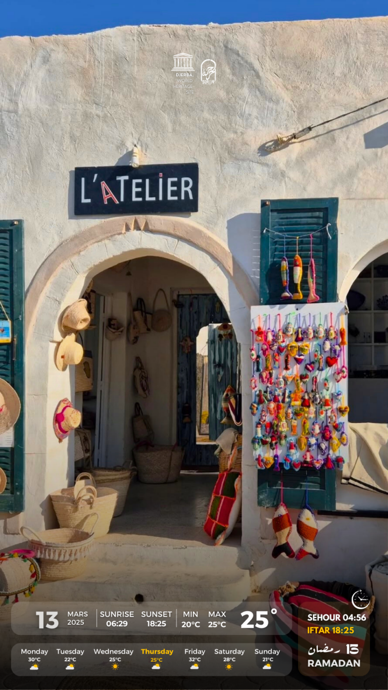 Météo Djerba jeudi 13.03.2025