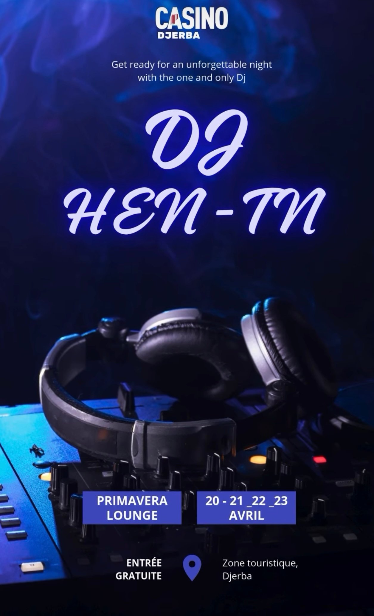 Le Grand Casino Djerba : Dj Hen