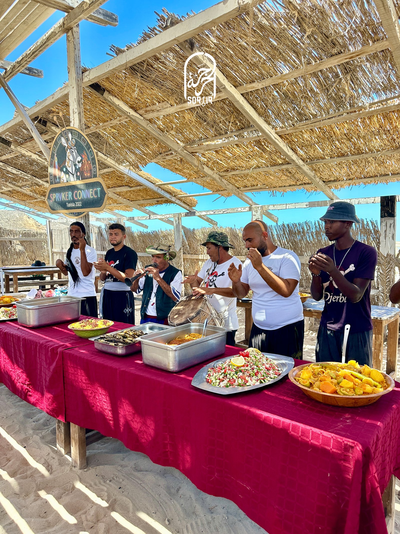 île des Flamants Roses en Bateau avec Albatros - Odyssée - Alyssa à Djerba I Menu Pêcheur – Image 5