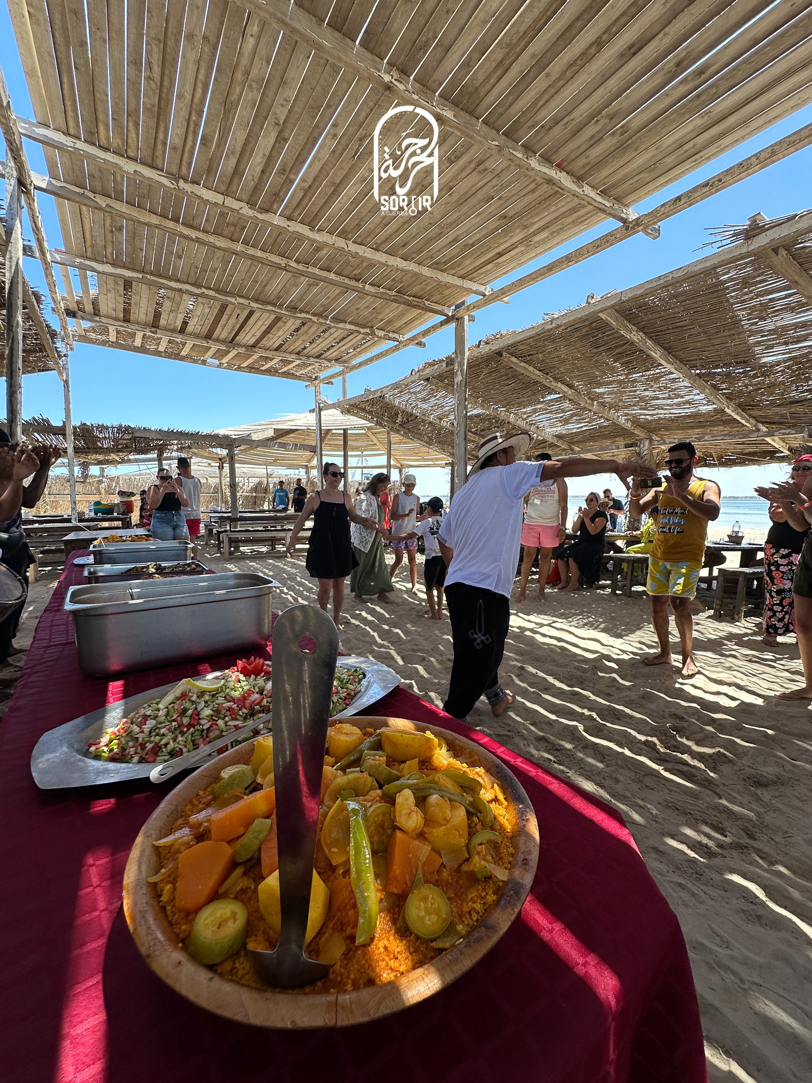 île des Flamants Roses en Bateau avec Albatros - Odyssée - Alyssa à Djerba I Menu Odyssée – Image 7