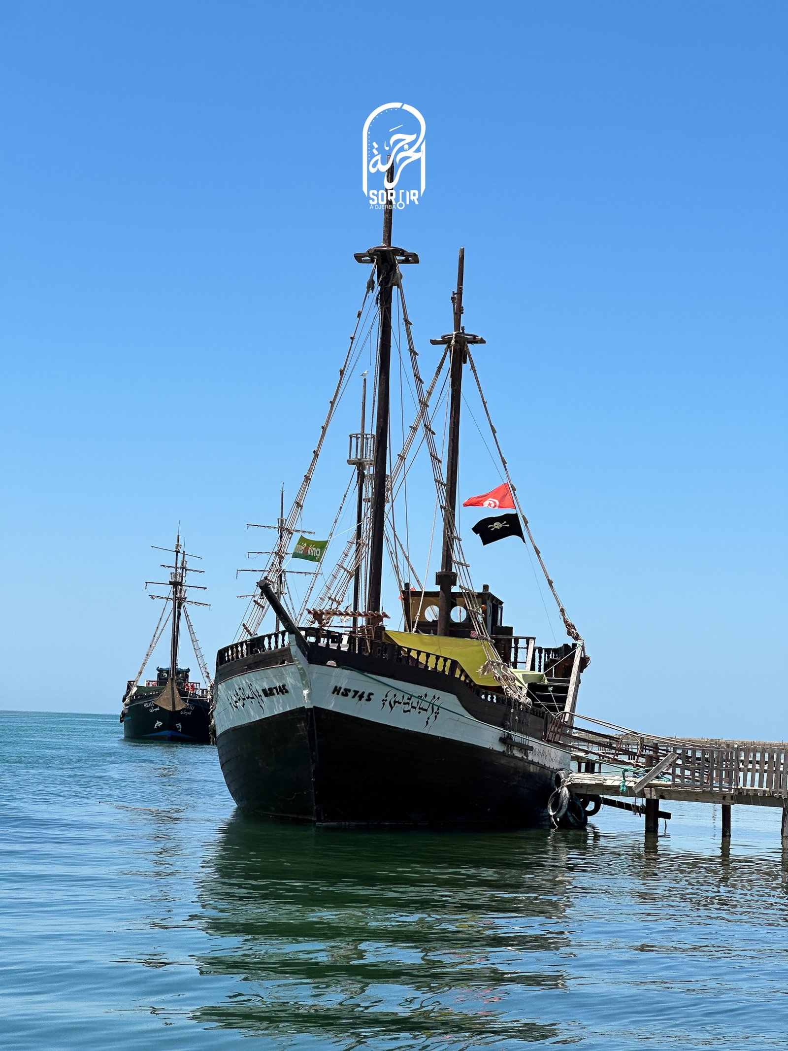 île des Flamants Roses en Bateau avec Albatros - Odyssée - Alyssa à Djerba I Menu Pêcheur – Image 10
