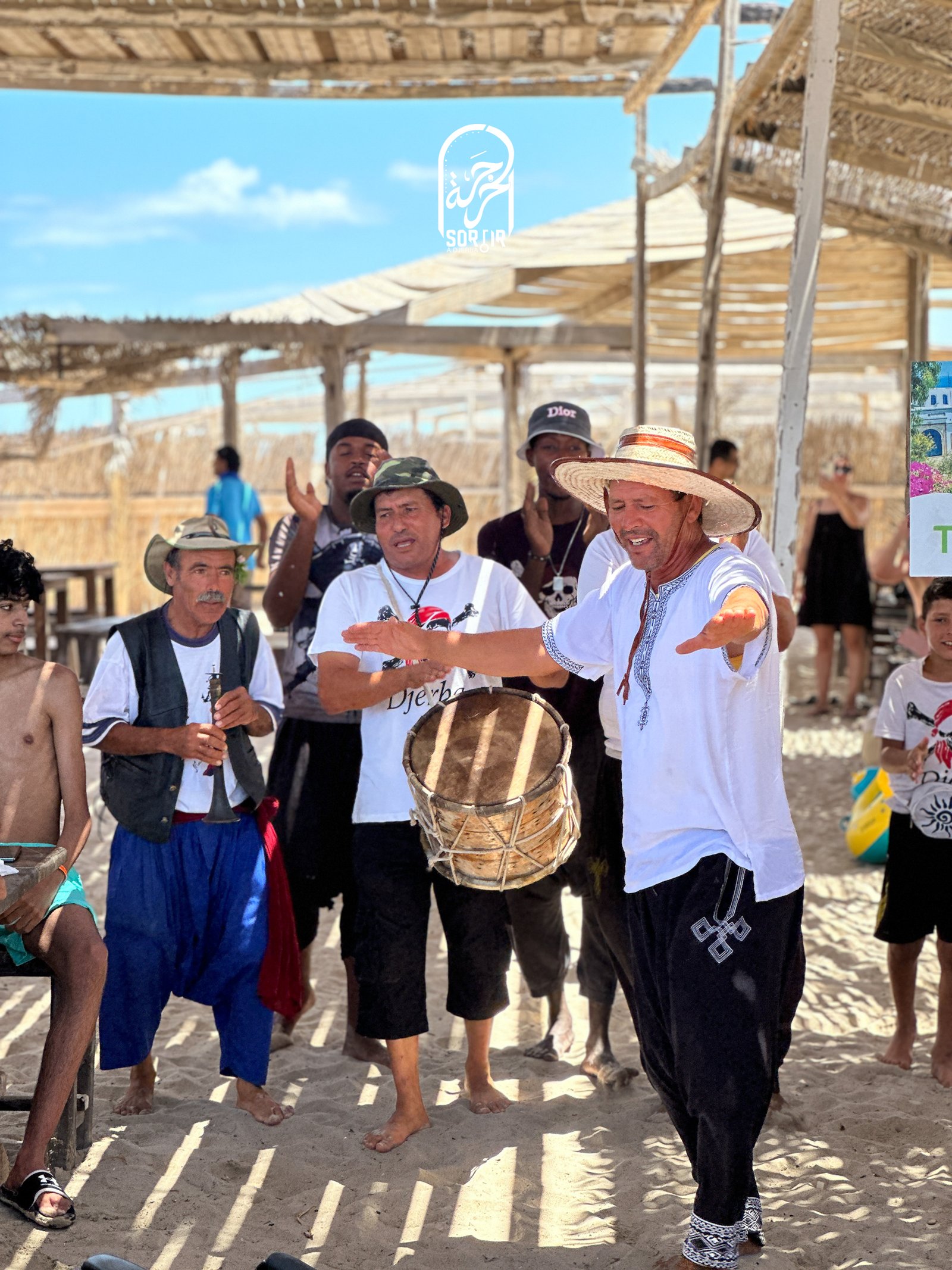 île des Flamants Roses en Bateau avec Albatros - Odyssée - Alyssa à Djerba I Menu Odyssée – Image 3