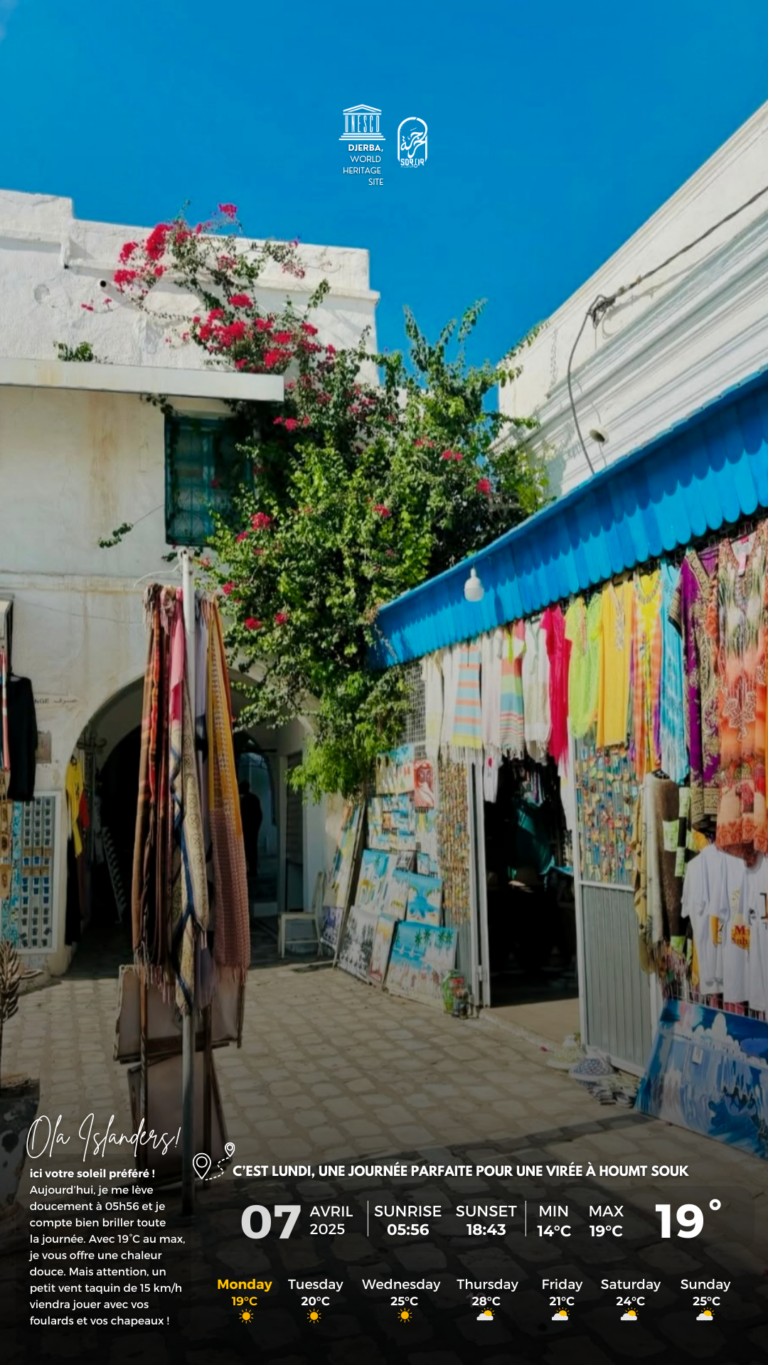 Météo Djerba lundi 07.04.2025