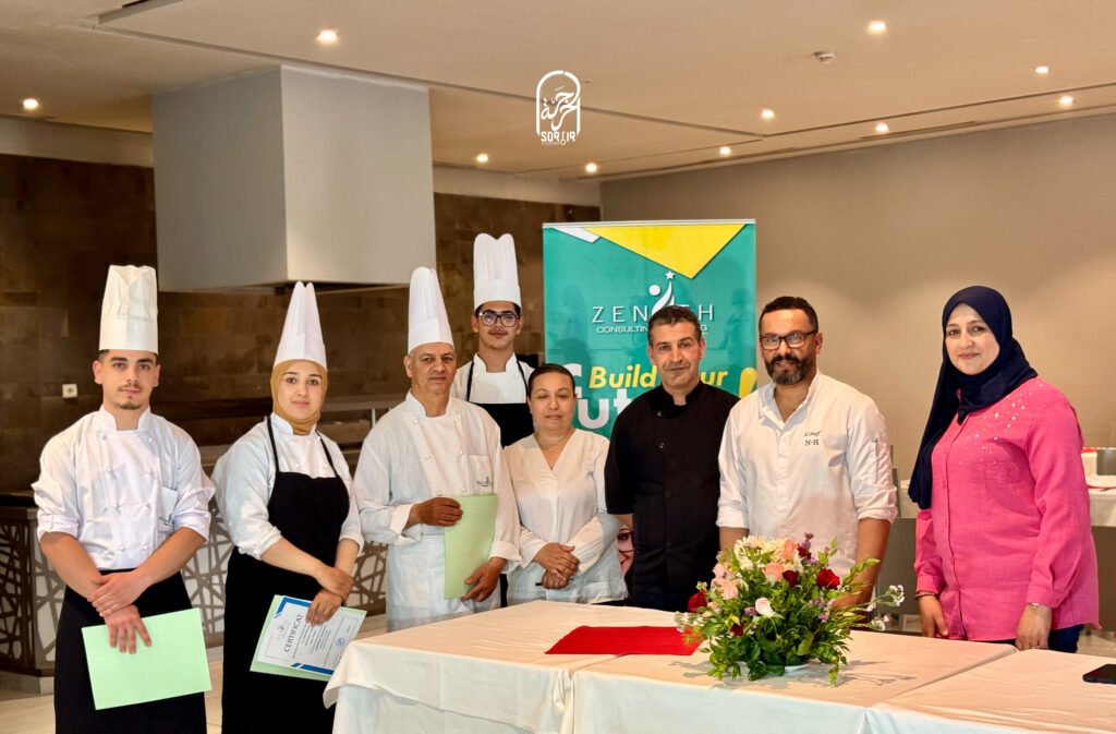 Club Palmazur Djerba : Une semaine intense de formation ; Là où la gourmandise se forme, se transforme, puis se célèbre.