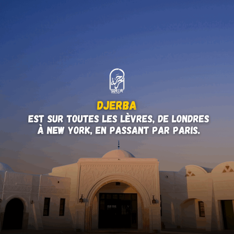 Djerba est sur toutes les lèvres, de Londres à New York, en passant par Paris.
