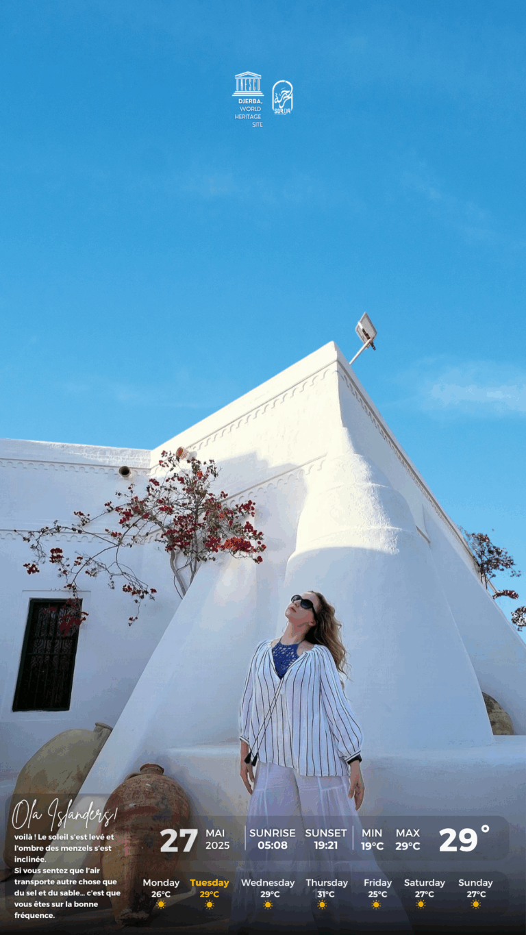 Météo Djerba mardi 27.05.2025