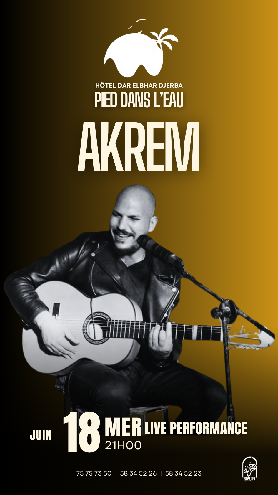 Hôtel Dar ElBhar : Akrem - Live Performance
