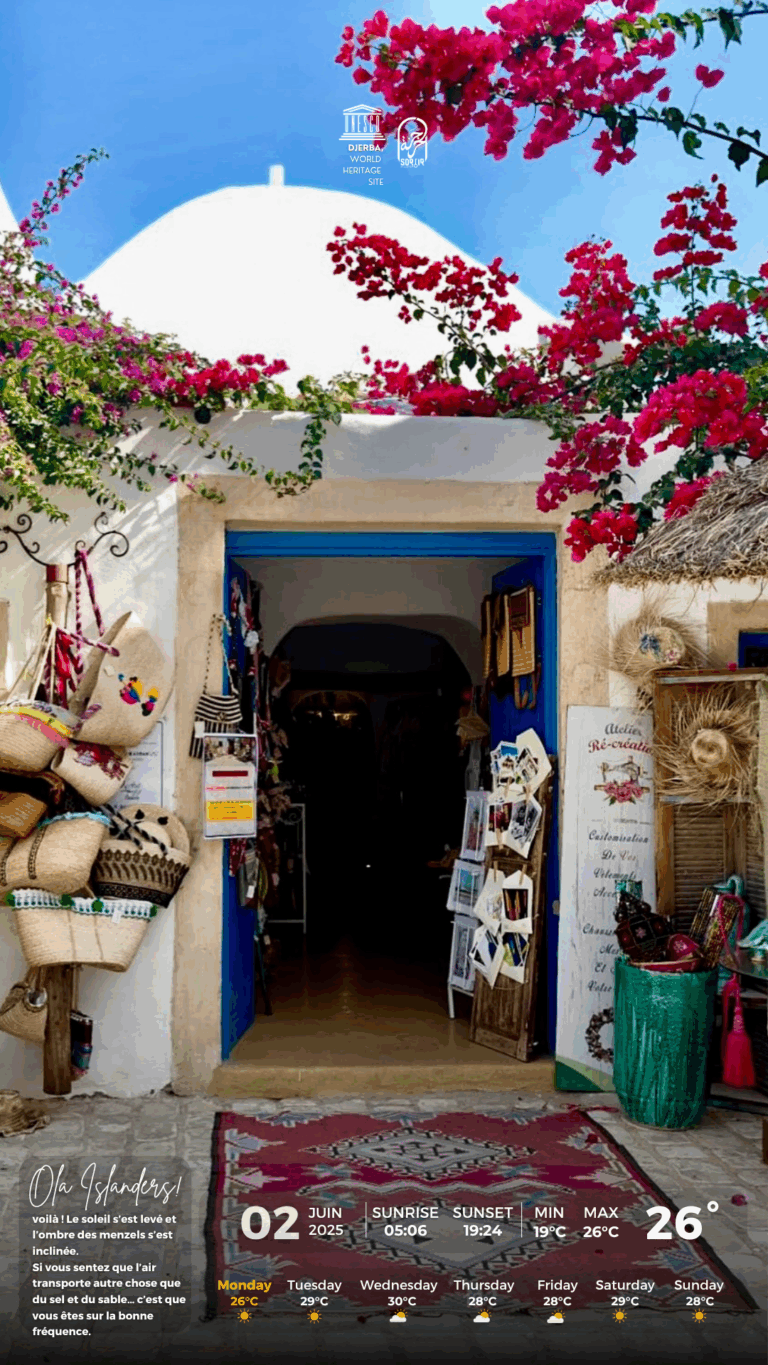 Météo Djerba lundi 02.06.2025