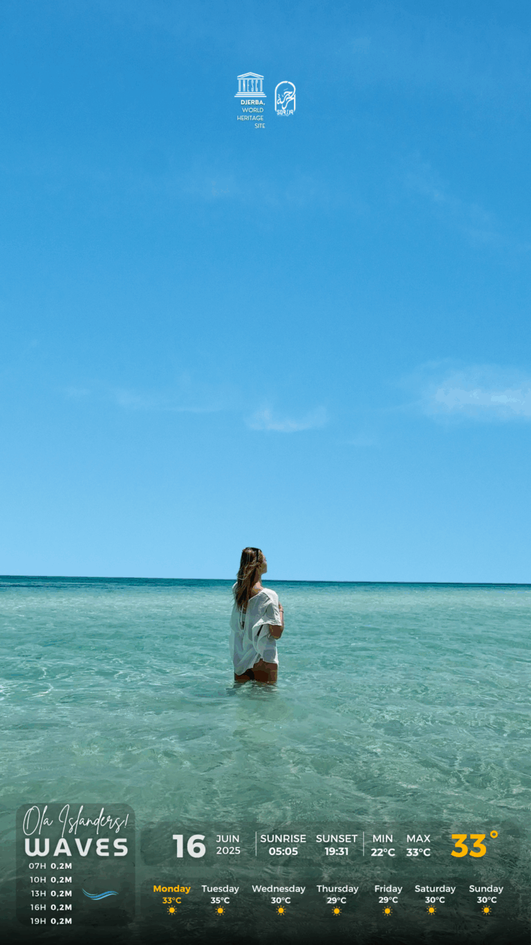 Météo Djerba mardi 17.06.2025