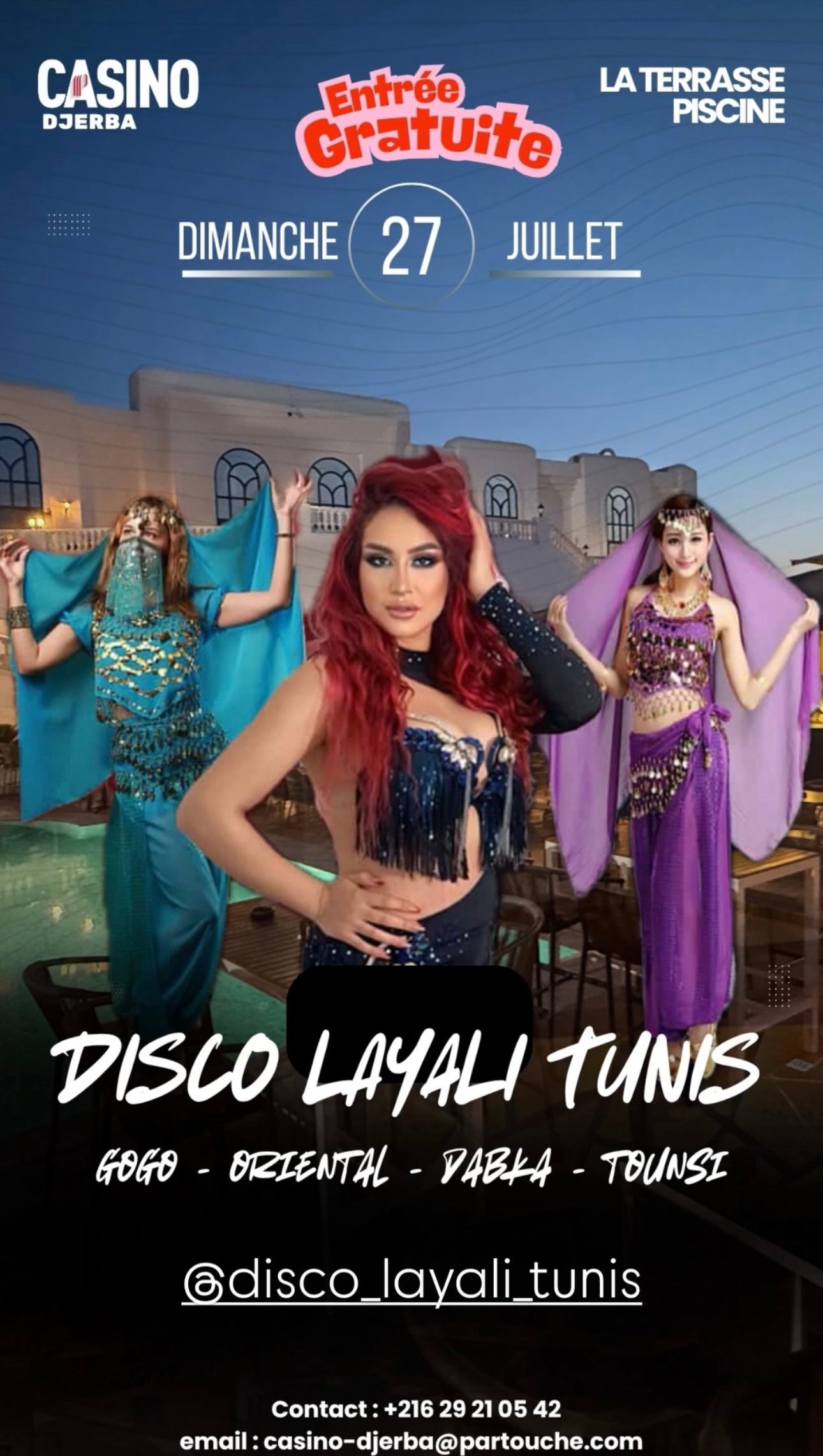 Le Grand Casino Djerba : Disco Layali Tounes