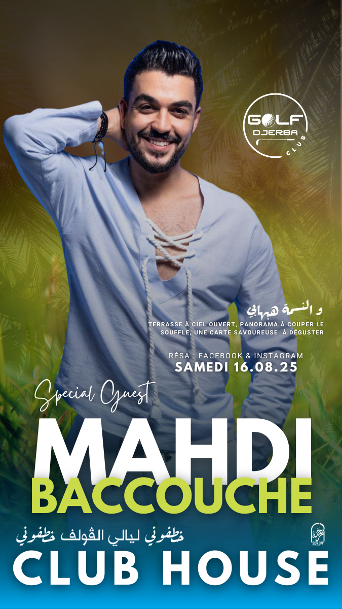 Djerba Golf Club : Mahdi Baccouche - Live Performance