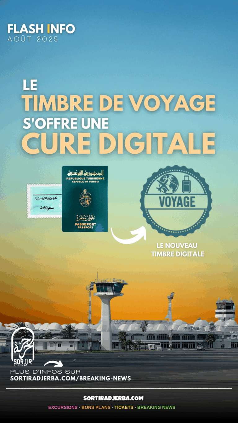 Le timbre de voyage s'offre une cure digitale.