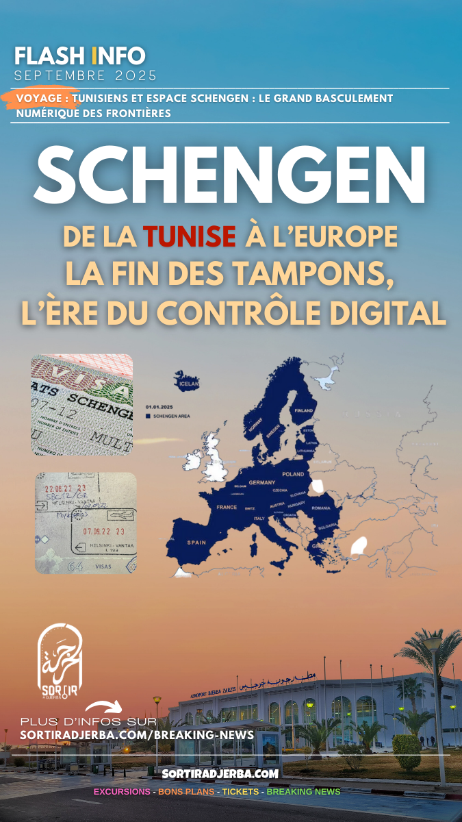Tunisiens et espace Schengen : Le grand basculement numérique des frontières. 