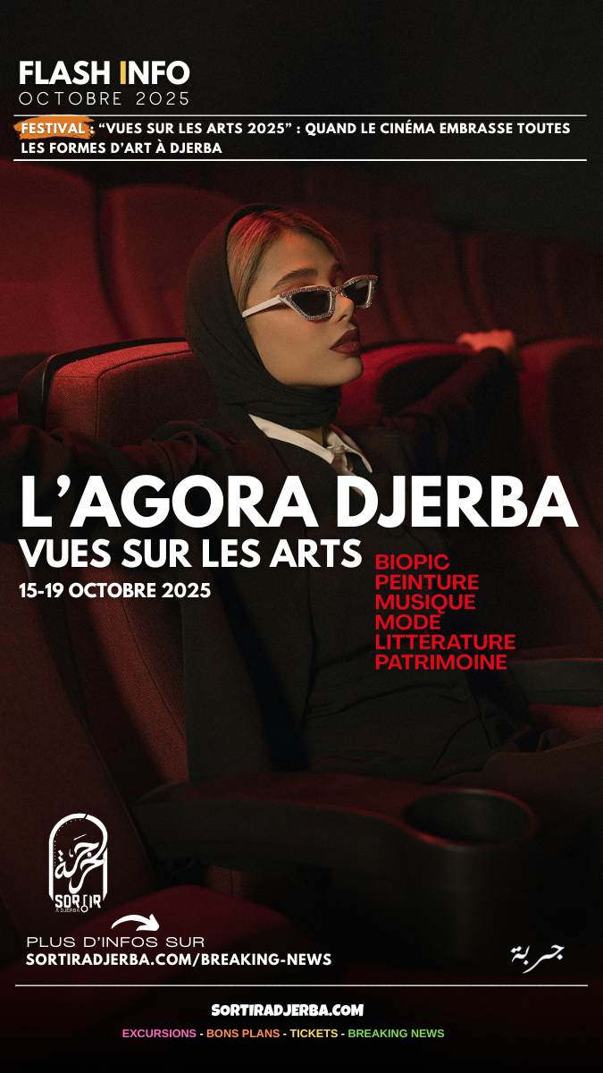 Du 7e art aux arts pluriels : Djerba accueille la 6ᵉ édition de “Vues sur les Arts”