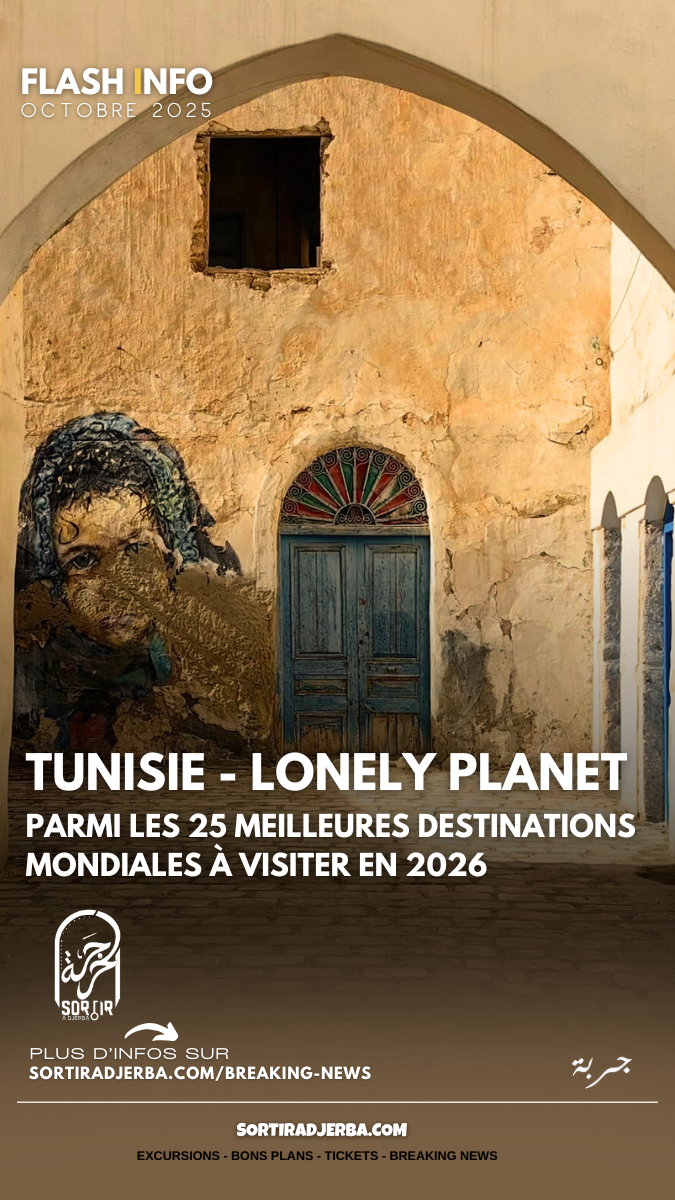 Tourisme : La Tunisie dans le Top 25 mondial de Lonely Planet