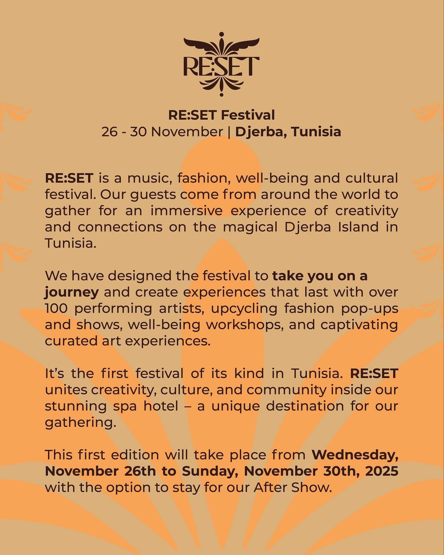 RE:SET Festival - Djerba 2025 (Redefining Festivals) – Image 6