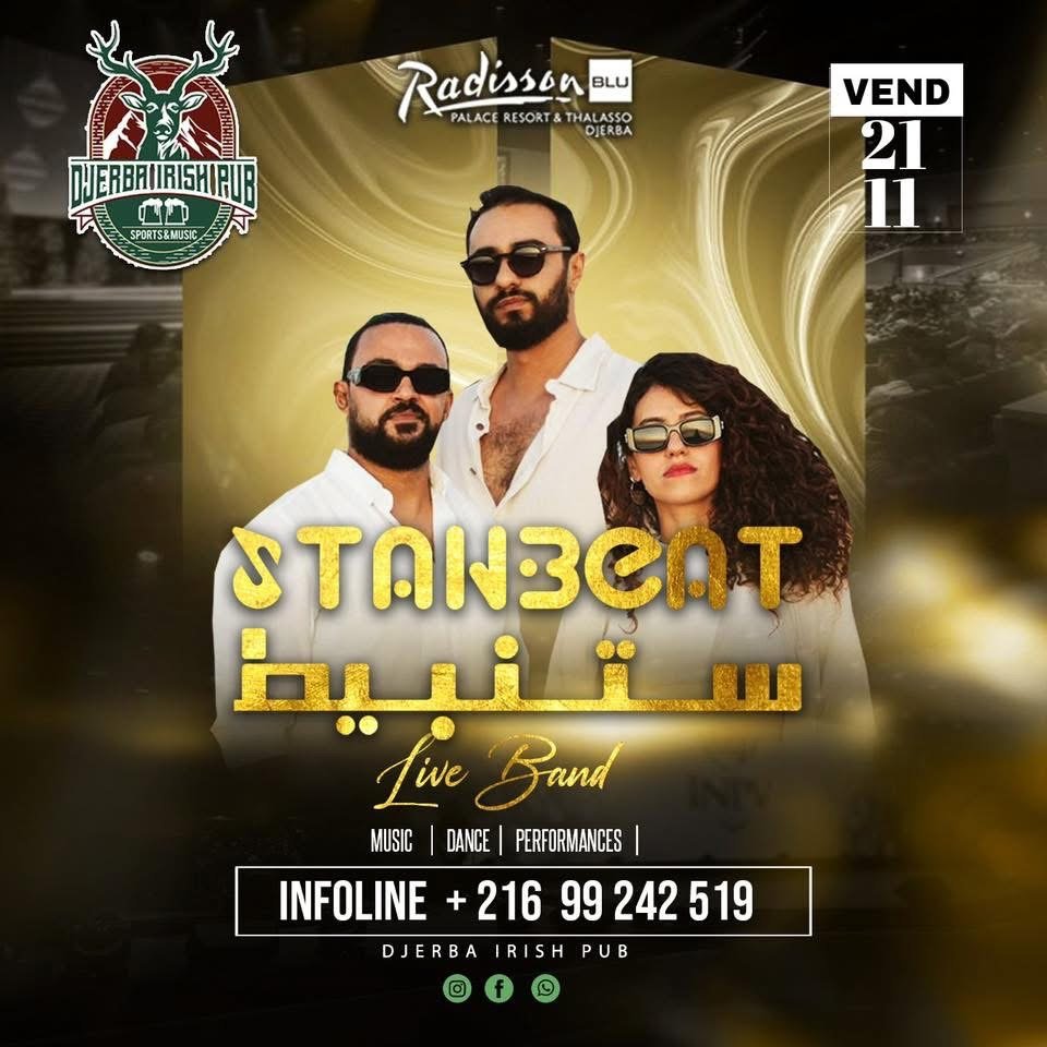 Djerba Irish Pub - Radisson Blu Djerba : Stanbeat Liveband