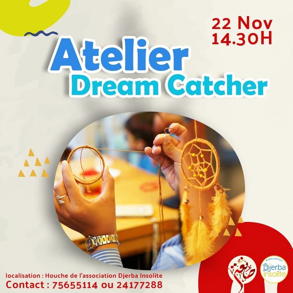 Atelier Dream Catcher avec Djerba Insolite