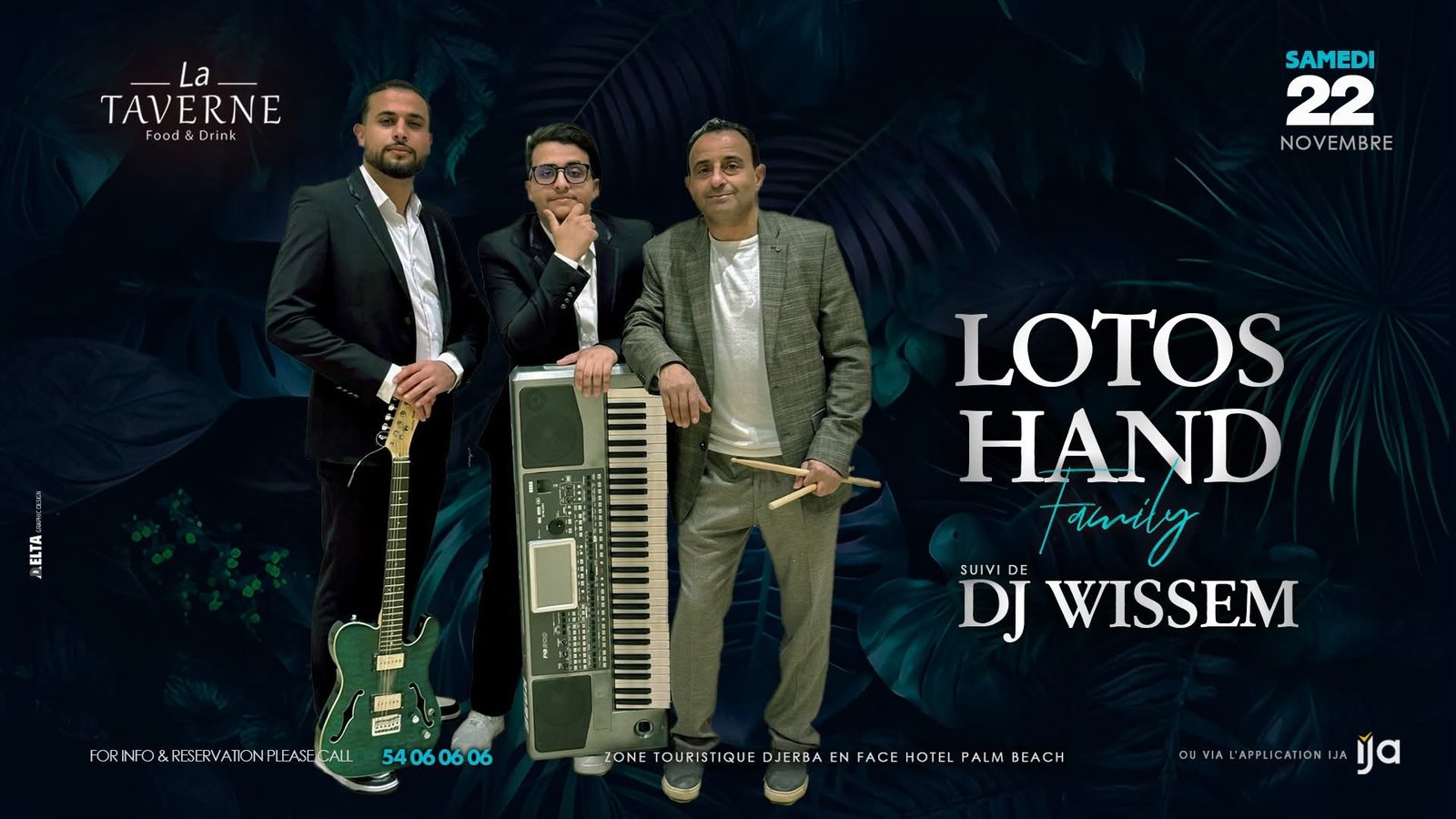 Taverne Djerba : Lotos Hand - Live Performance