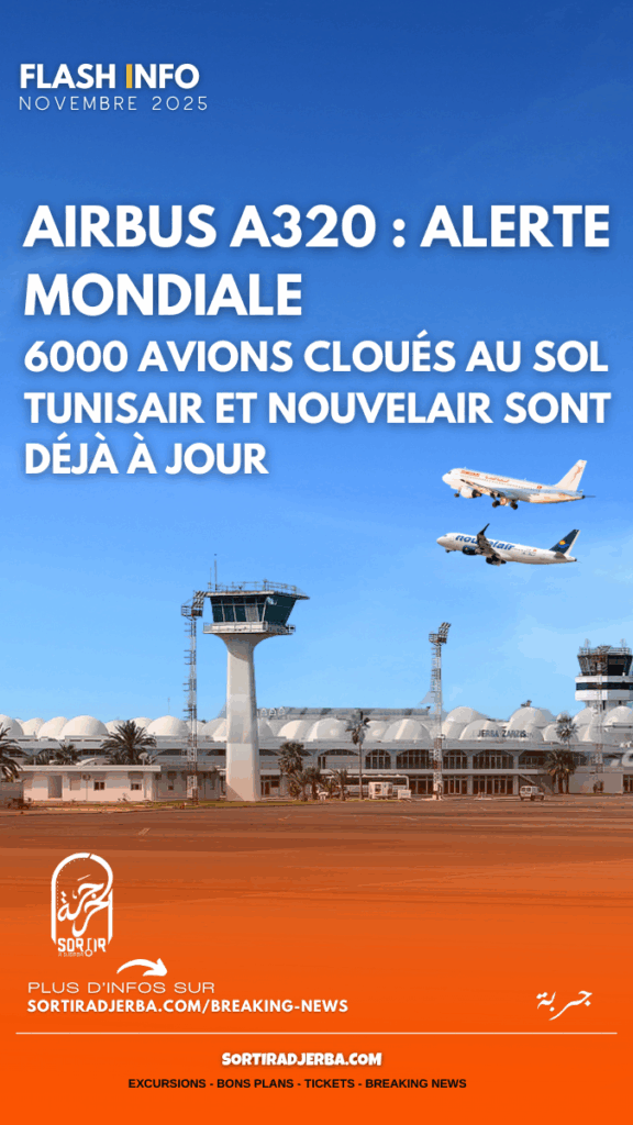 Airbus A320 : Alerte mondiale, les compagnies tunisiennes déjà à jour