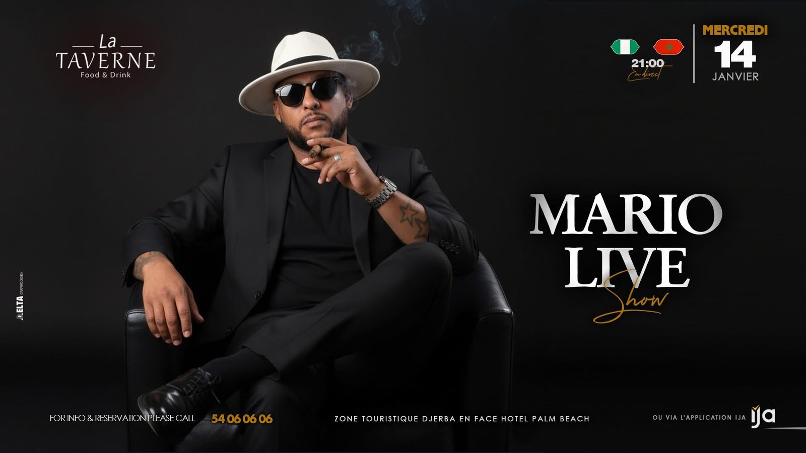 Taverne Djerba : Mario - Live Performance
