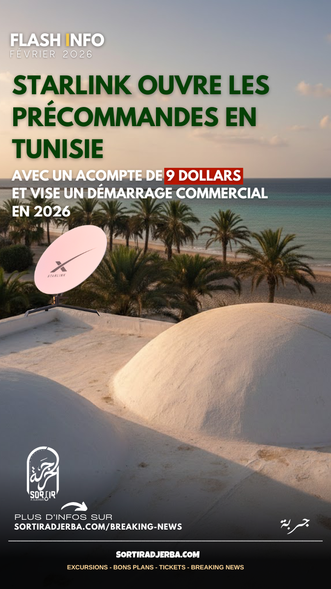 Starlink ouvre les précommandes en Tunisie