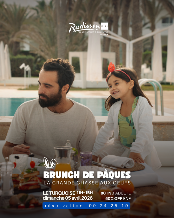 Le Brunch de Pâques au Radisson Blu Djerba