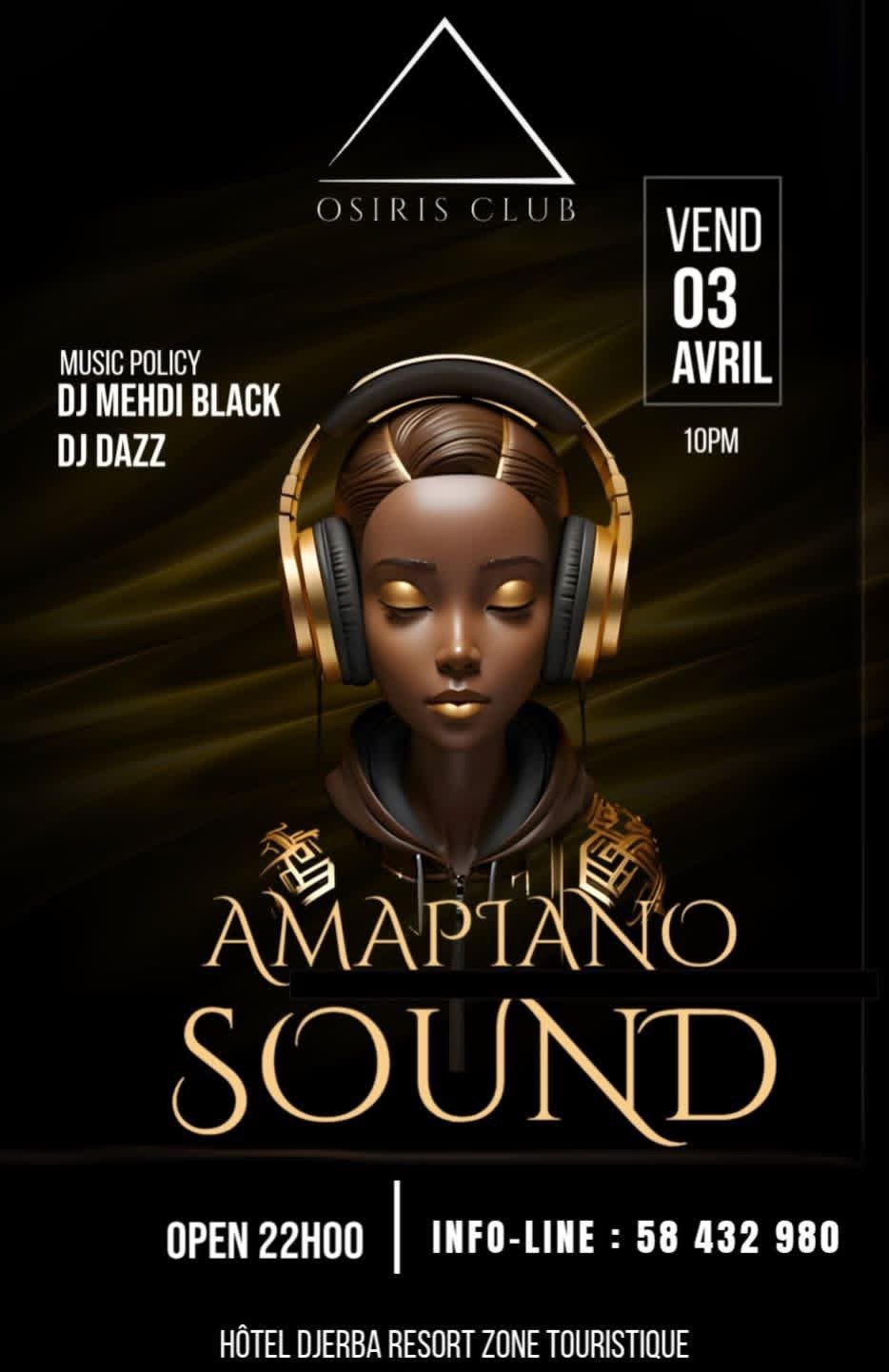 Osiris Club Djerba : Amapiano Sound