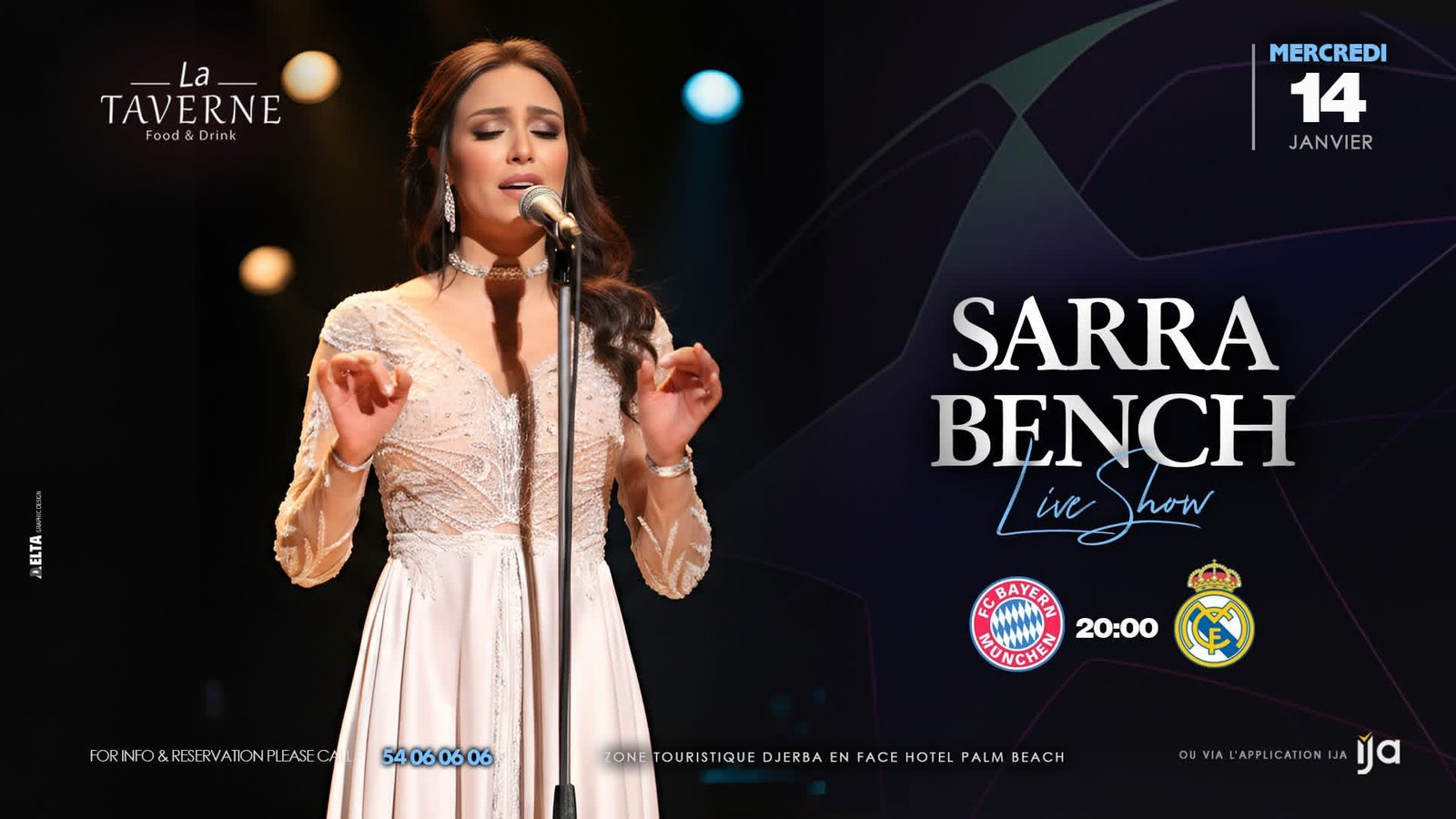 Taverne Djerba : Sarra Bench - Live Performance