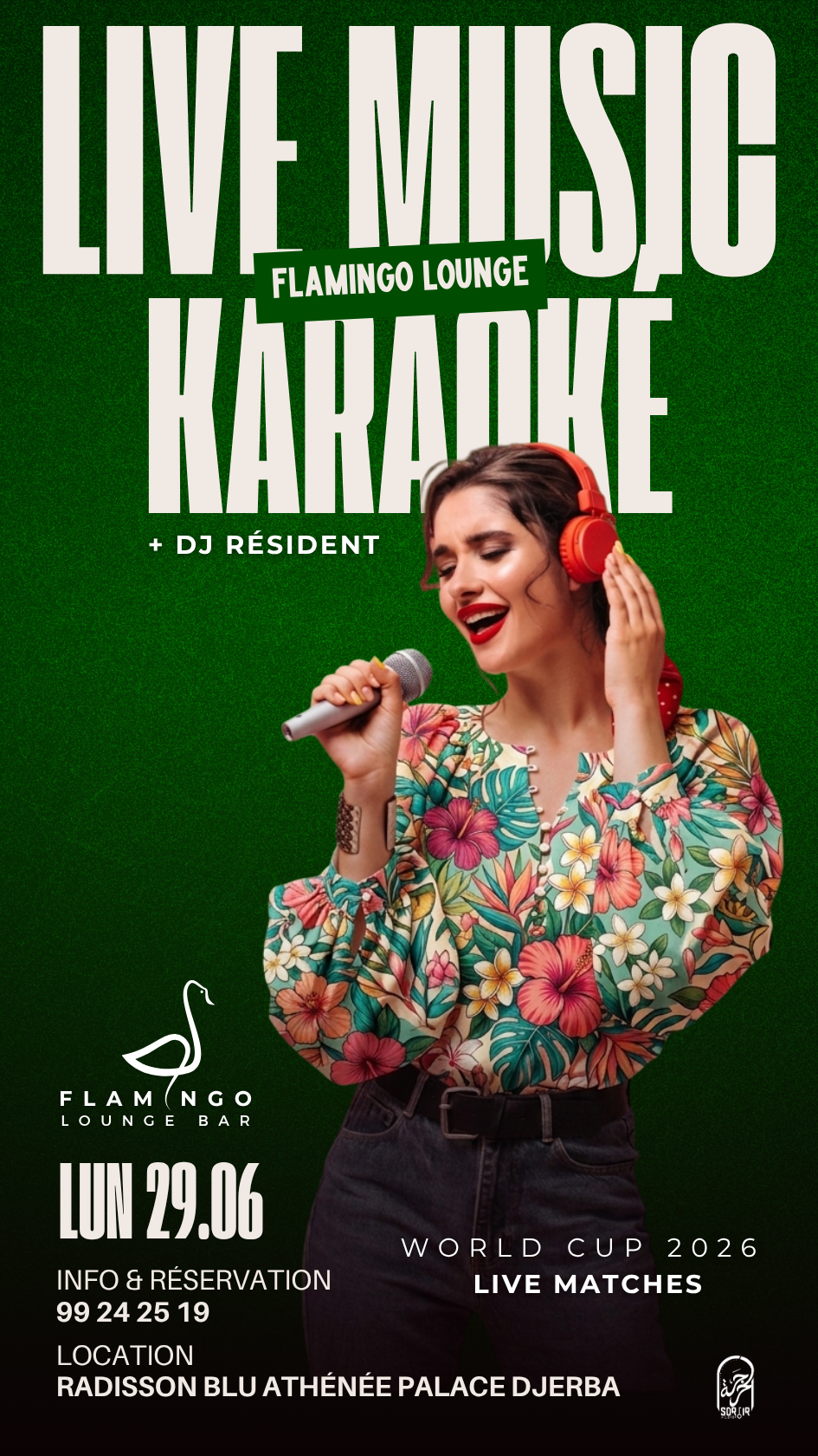 Flamingo Lounge Bar - Radisson Blu Djerba : Karaoké Night & Dj Résident