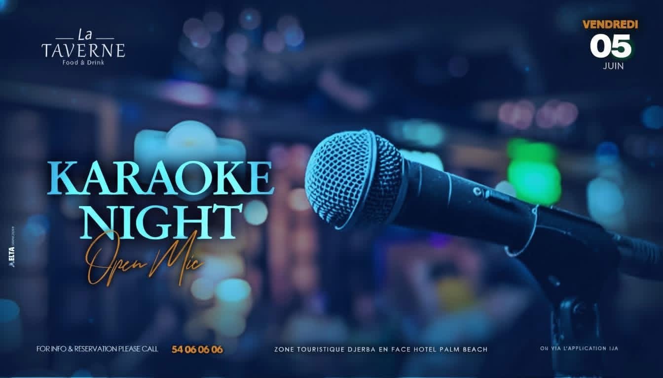 Taverne Djerba : Karaoké Night