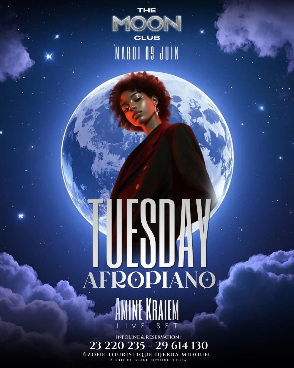The Moon Club Djerba : Afropiano