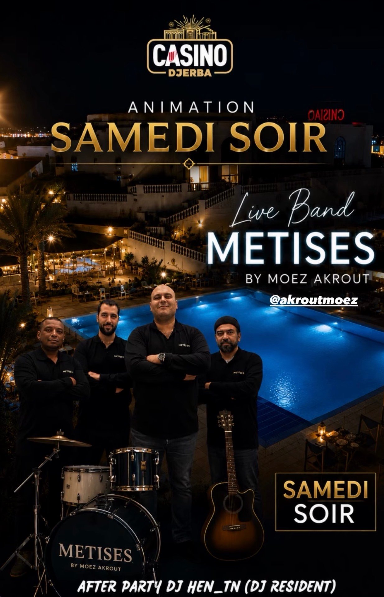 Le Grand Casino Djerba : Metesis - Live Performance
