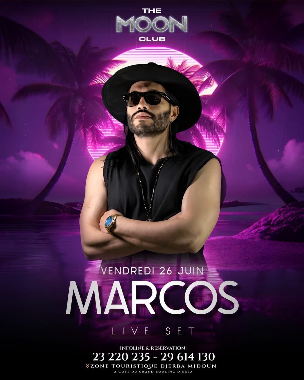 The Moon Club Djerba : Marcos