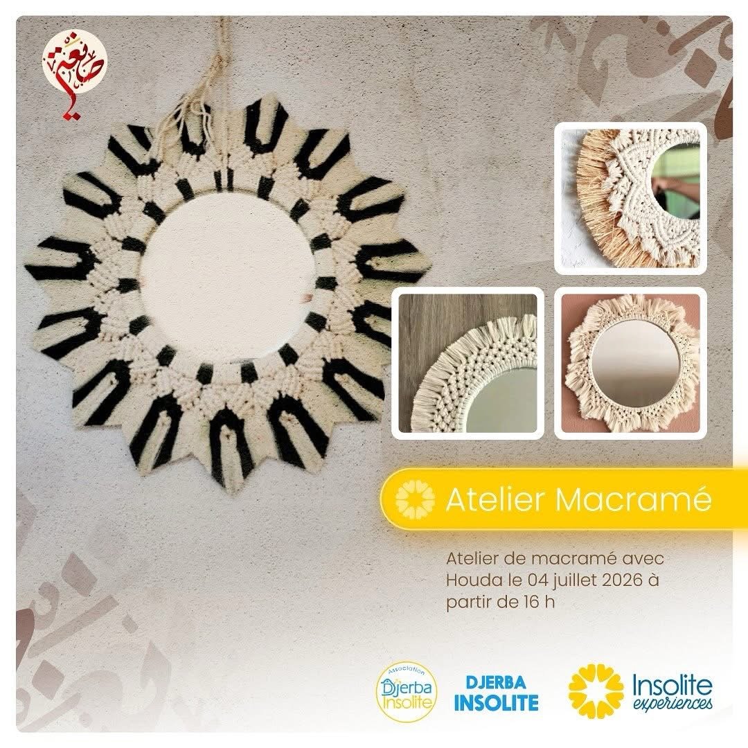 Atelier Macramé avec Djerba Insolite