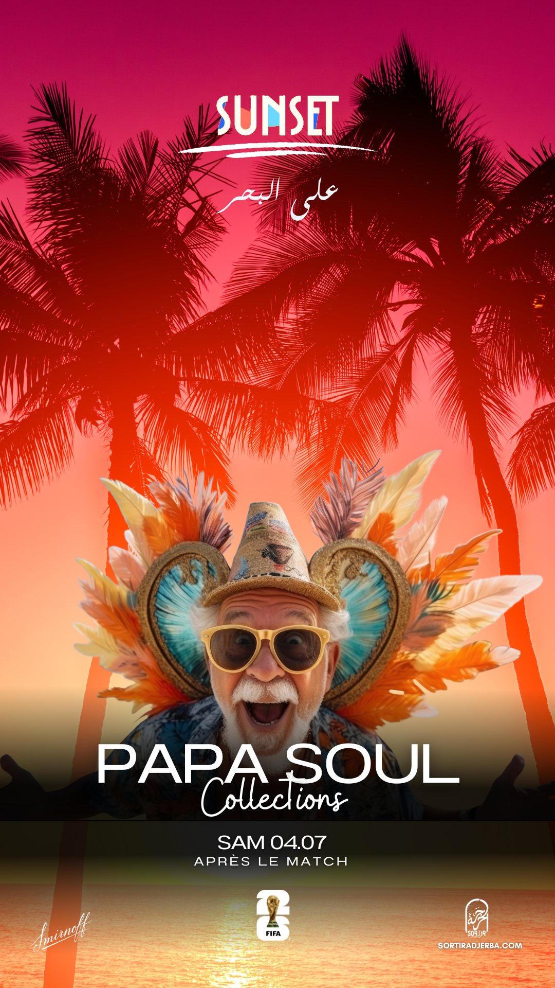 Sunset Beach Djerba : Papa Soul Collections