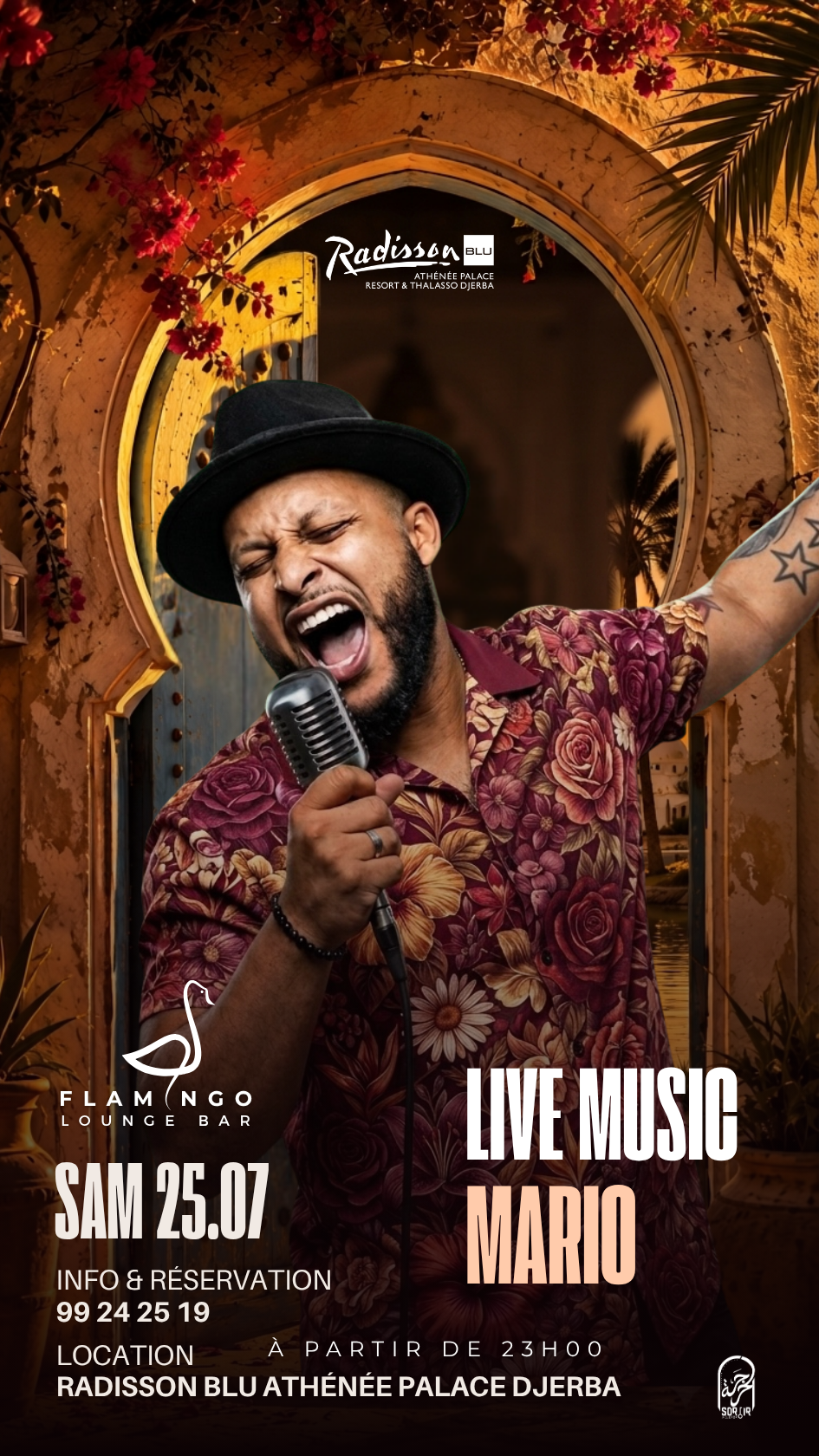 Flamingo Lounge Bar - Radisson Blu Djerba : Mario - Live Performance