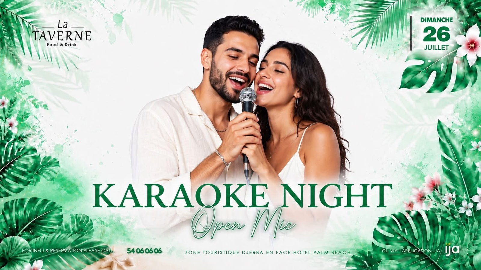 Taverne Djerba : Karaoké Night