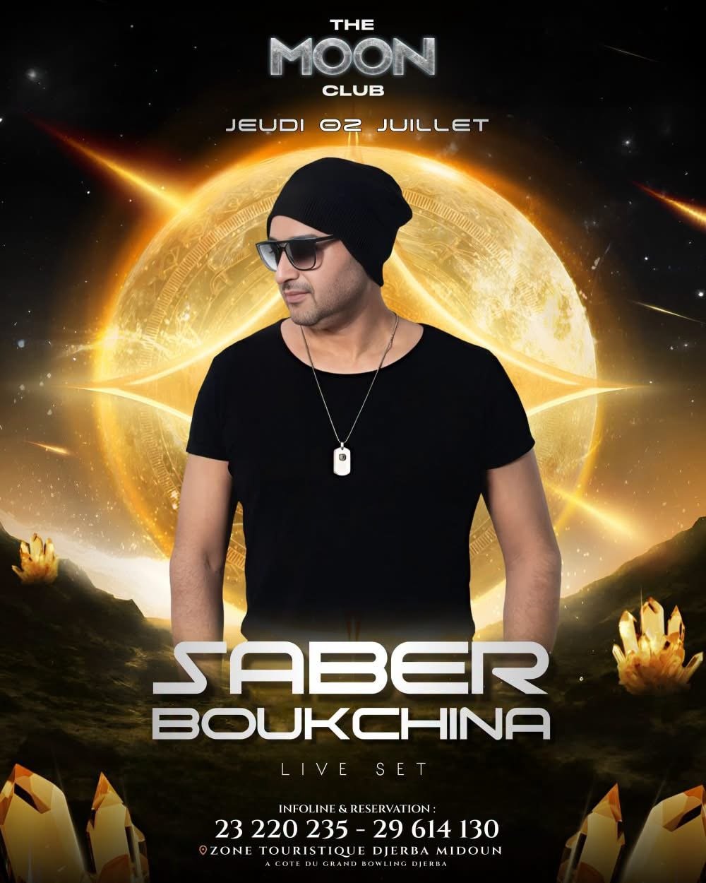 The Moon Club Djerba : Saber Boukhchina - Live Set