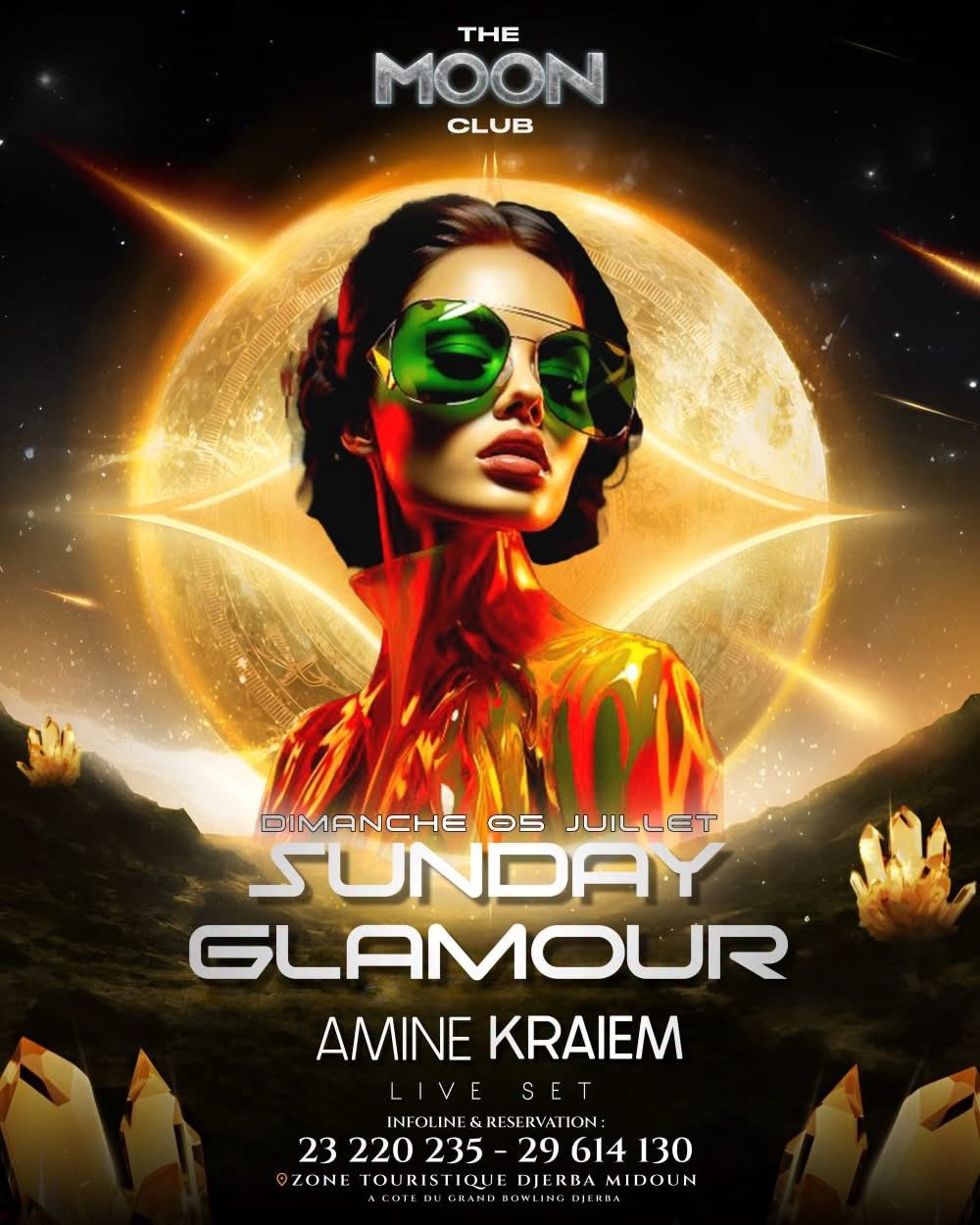 The Moon Club Djerba : Sunday Glamour