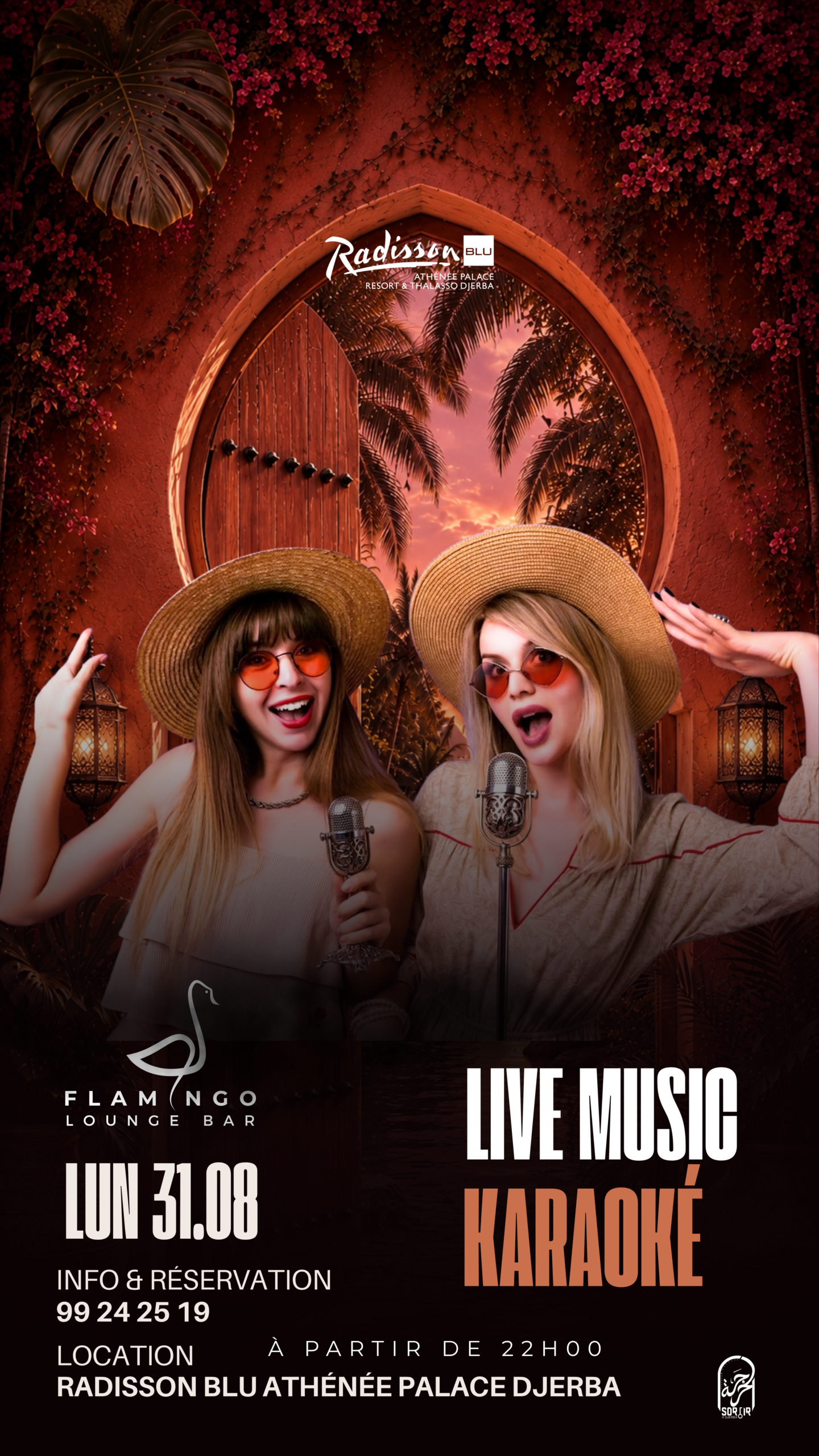Flamingo Lounge Bar - Radisson Blu Djerba : Karaoké Night